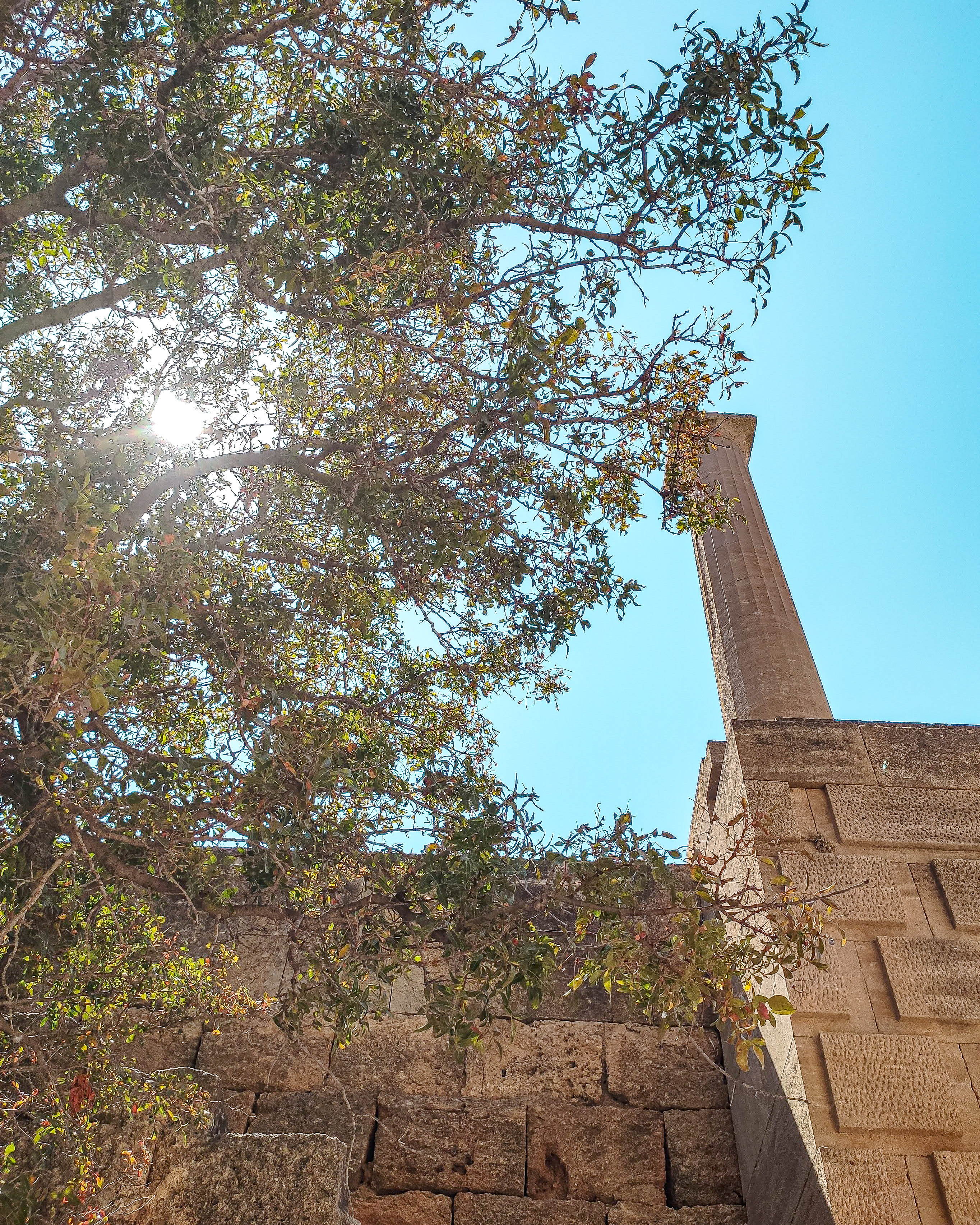 The breathtaking beauty of the Rhodes island, Greece.